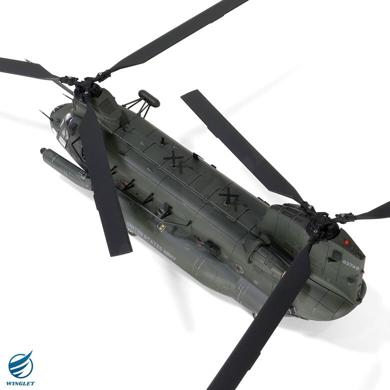 Metal Proud Diecast Model 1/72 MH-47G Chinook Helicopter US