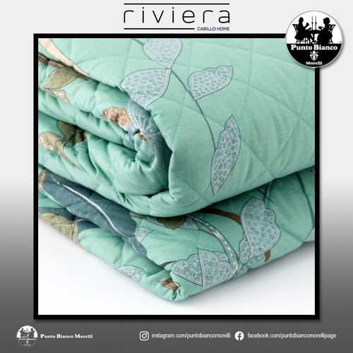Trapuntino quilt copriletto trapuntato di cotone primaverile o estivo ALTEA - Imagen 8 de 15
