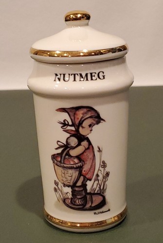 DANBURY MINT 1987 HUMMEL SPICE JAR NUTMEG - Picture 1 of 5