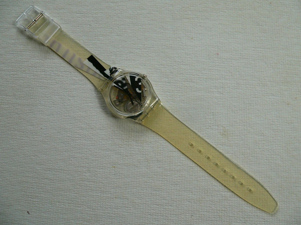 1996 Standard Swatch Watch Con-Fusion GK222 New | eBay