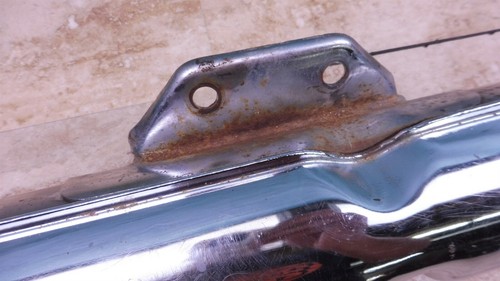 1970's Suzuki T500 Titan GT500 Left Exhaust Muffler Silencer PL214-E2+ - Picture 6 of 12