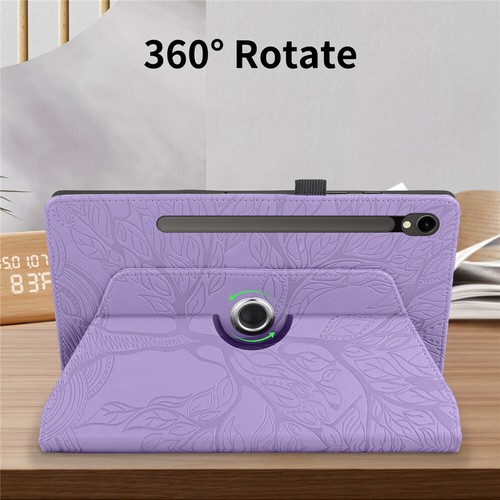 For Samsung Galaxy Tab S10 FE Plus Tablet Rotating Stand Case Flip Leather Cover - Picture 2 of 90
