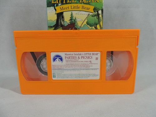 Vintage Little Bear Nick Jr VHS Video Tape Lot of 3 Meet Little Bear Winter Tale - Picture 10 of 10