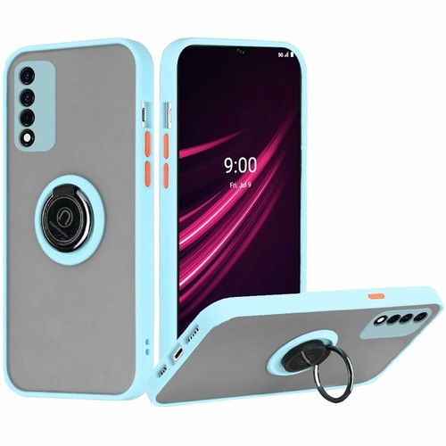 For T-Mobile REVVL V+ V Plus 5G WTRVL5G (2021) Magnetic O-Ring Stand Case Cover - Picture 4 of 6