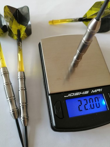 Dartskonvolut Winmau Blade 6, 3 Sets Steeldarts Tungsten, Extras - Bild 6 von 16
