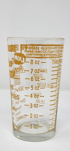 Vintage Edward Don & Co. Golden Anniversary Measuring Cup Glass - 第 2/5 張圖片
