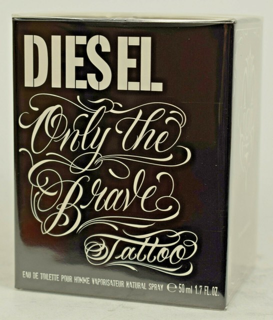 Mens Diesel Only The Brave Tattoo 50ml Eau De Toilette Edt Spray 912