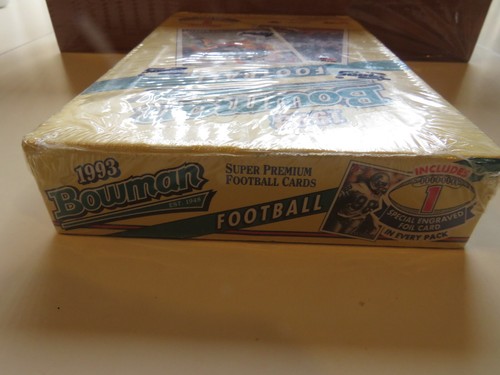 1993 Bowman fútbol caja sellada de fábrica (novato Jerome Bettis) - Imagen 4 de 5