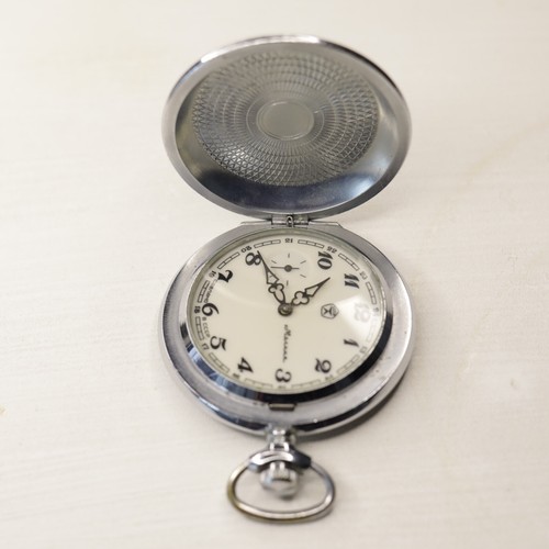 Rare Soviet Vintage Pocket Watch Molnija 3602 1980s 18 Jewels USSR Mechanical - Picture 11 of 13