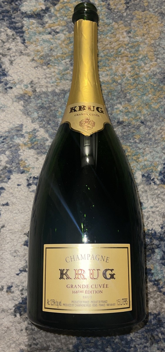 シャンパン　KRUG 新品　168エディション Krug 168 Edition Grand Cuvée Champagne France MAGNUM EMPTY