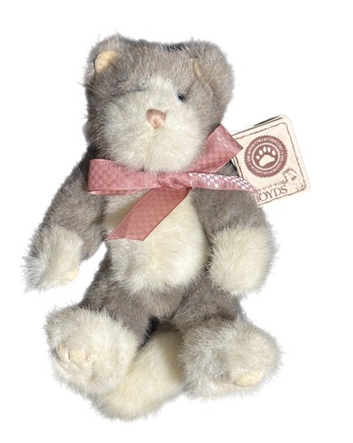 Boyds Smokey Ninelives Cat Plush #53030-06 Collectible Stuffed Animal - Picture 2 of 6