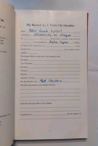 The Manual of Theta Chi Fraternity 16th Edit. - Picture 4 of 9