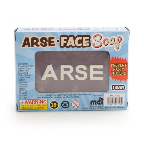 44560 ARSE FACE SOAP - ONE SIDE FOR YOUR ARSE ONE SIDE FOR YOUR FACE SCENTED - Picture 2 of 4