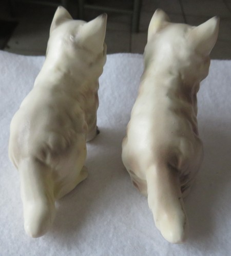 Lot of 2 Kittens Cats Figurals Ceramic Porcelain ? Pair #1274 On Bottom - Picture 6 of 14