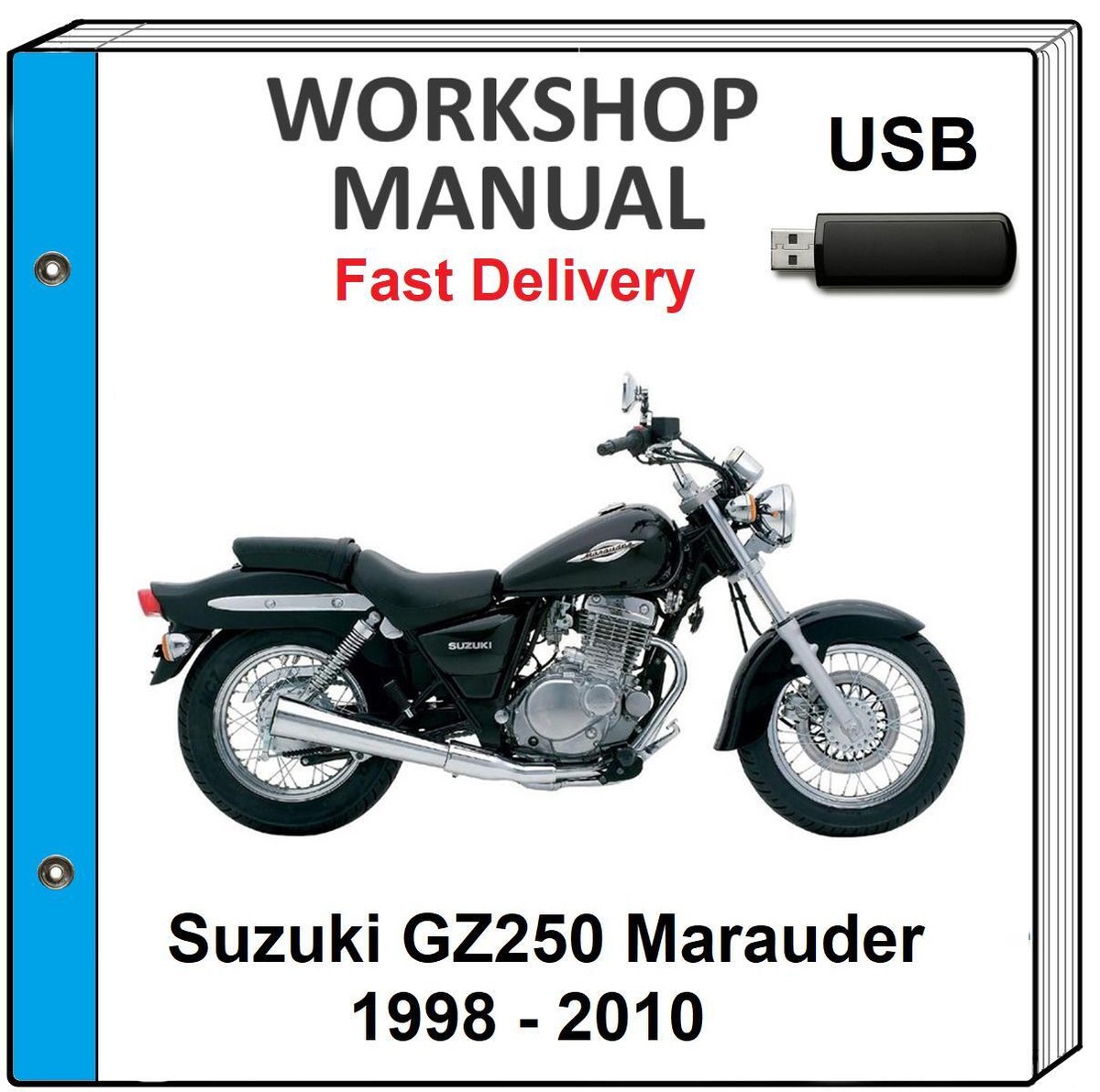SUZUKI GZ250 2005 2006 2007 2008 2009 2010 SERVICE REPAIR SHOP