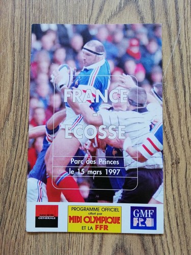 France v Scotland Rugby Union Programmes 1959 - 2015 - Picture 31 of 40