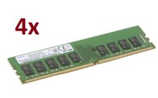 4x 32GB DDR4 ECC UDIMM 3200Mhz Ram für Fujitsu Primergy RX1330 M5 (D3929) Rack