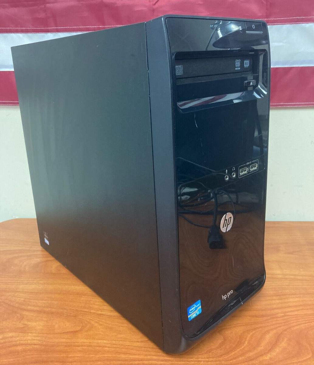 HP Pro 3500 Mini Tower PC Intel Core i3-3220 @3.30GHz 4GB HP Pro 3500 Mini Tower PC Intel Core i3-3220 @3.30GHz 4GB