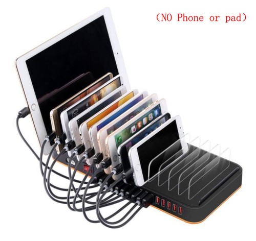 15Port USB Hub USB 5V/20A Fast Charger Charging Station Desktop iPhone Pad|| - Picture 2 of 5