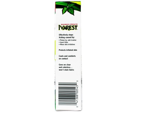 4 Pack Ivarest Max Strength Poison Ivy Anti-Itch Spray, Medicated, 3.4 oz - Picture 5 of 5