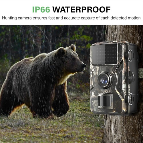 32GB Wildlife Trail Camera 1080P Game Night Vision Outdoor Motion Hunting Camera - Picture 13 of 15