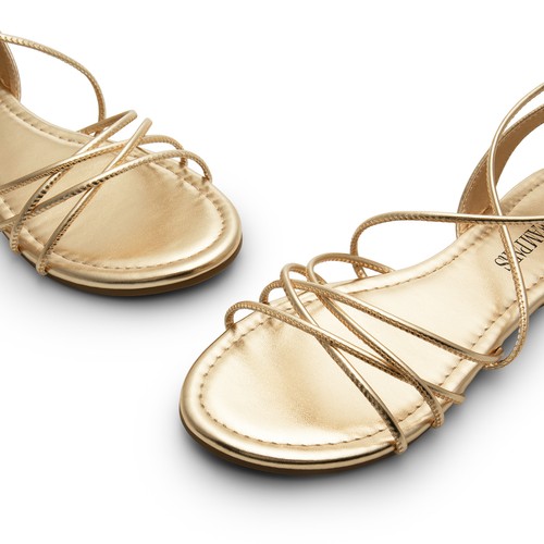 Women Ladies Chic Flat Sandals Open Toe Summer Beach Vacation Walking Sandals - Picture 32 of 42