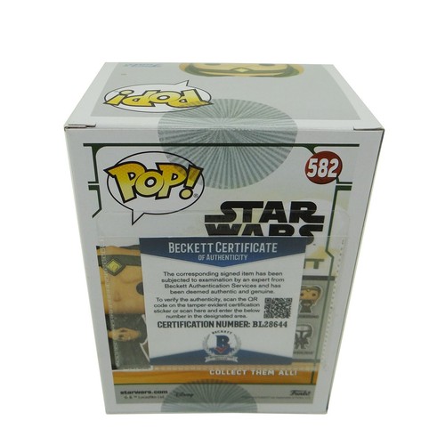 David Pasquesi Autographed Funko Pop Star Wars Majordomo #582 Sealed w/BAS COA - Picture 9 of 12