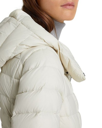 Woolrich Puffer Jacket Coat Size UK 8 XS Eco Down Hood Quilted Lightweight - Picture 6 of 17