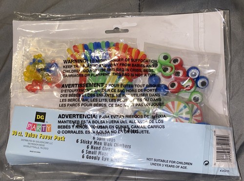 PARTY CHILDREN'S, 30 CT. VALUE FAVOR Pack CAN USE AS FIDGET TOYS New - Picture 2 of 4