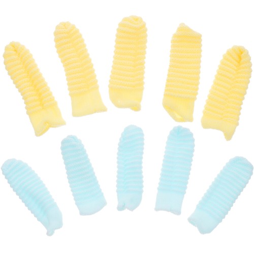 10 Pcs Pet Finger Toothbrush Soft Silicone Sleeve for Dogs Cats Teeth Care - Picture 4 of 12