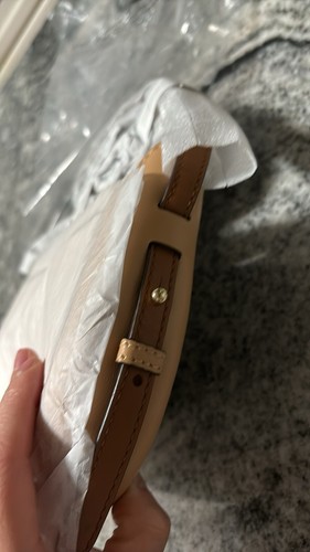 Borsa da sella Michael kors Jolene piccola in pelle tricolore nuova con etichetta - Foto 11 di 12