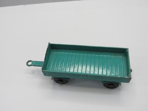 Vintage Matchbox Series No 2 Teal Blue Mercedes Trailer #C5 - Picture 5 of 9