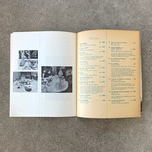 Exhibition Catalog—Bonnard, 1953 Museum Boymans, Rotterdam Rare - Picture 8 of 11