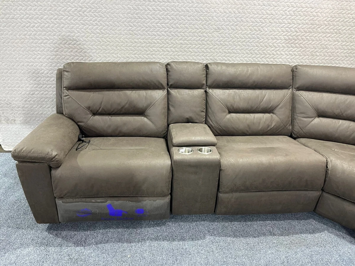 Power Reclining Corner Sofa