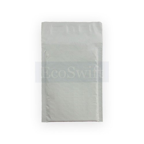 1 #000 4 x 8 EcoSwift Poly Bubble Mailers busta imbottita buste forniture spedizione - Foto 5 di 7