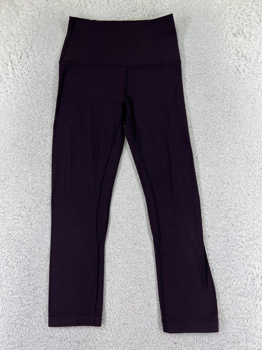 Lululemon Pants Womens 4 Purple Align Crop Leggings 21