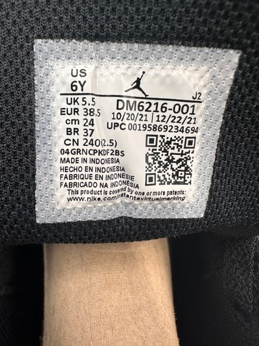 Nike Air Jordan 1 Mid (GS) Zen Master Tie Dye DM6216-001 Size 6Y - Picture 5 of 7