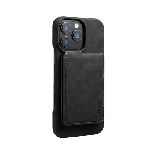Retro magnetic attraction RFID Blocking Card Holder two-in-one Case Cell Phones - Picture 25 of 43