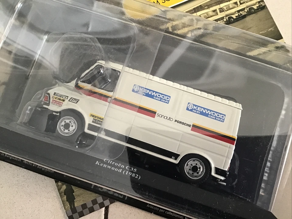 Assistance Rallye1/43 No74 CITROËN C 35 II TEAM SONAUTO KENWOOD PORSCHE B BEGUIN - Photo 3/4