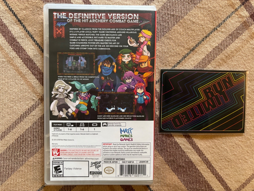 NS Limited Run #089 Towerfall (Factory Sealed) + Series 2 Trading Card #148 - Picture 2 of 2