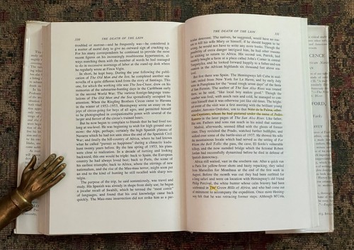 ERNEST HEMINGWAY: The Writer as Artist, HC Book + Signed Letter by CARLOS BAKER! - Imagen 10 de 13
