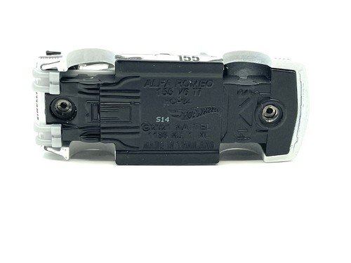 Loose Hot Wheels Premium Alfa Romeo 155 V6 Ti (white) - *DONOR BODY-NO WHEELS* - Picture 3 of 3