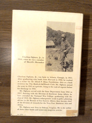 Vintage 1959 The Marauders Charlton Ogburn Jr. Hardcover - Foto 2 di 11