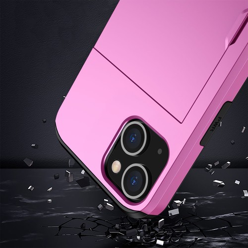 Custodia antiurto per iPhone 15 14 13 Pro Max 12 11 XS XR Slide Wallet carta di credito - Foto 107 di 131