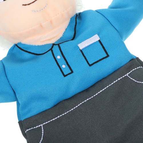 Marioneta de mano niño papá niño títeres figura juguete para contar cuentos - Imagen 12 de 12