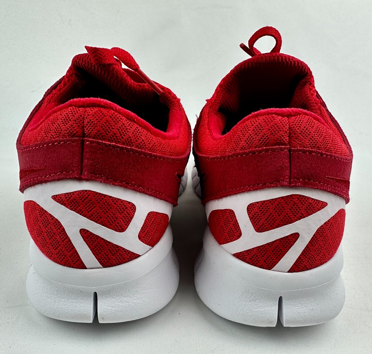 Nike Free Run 2 Running Shoes Red White Mens 6 / Women 7.5