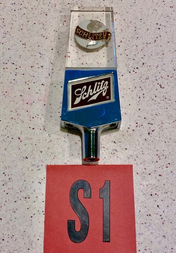 Vintage Schlitz Draft Beer Tap Handles (4) LQQK At All The Photos! - Picture 2 of 15