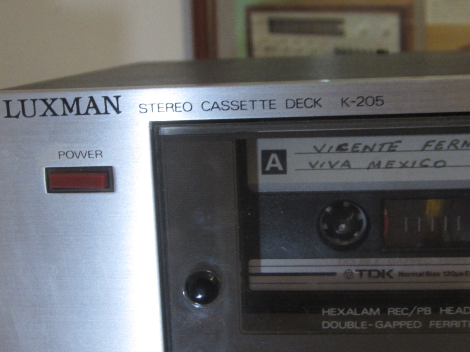 Luxman K-205 vintage audio equipment - eBay listing photo 1