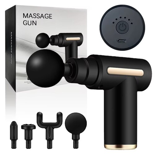 Pistolet de massage 4 têtes Soulagement musculaire et récupération sportive Neuf - Picture 13 of 15