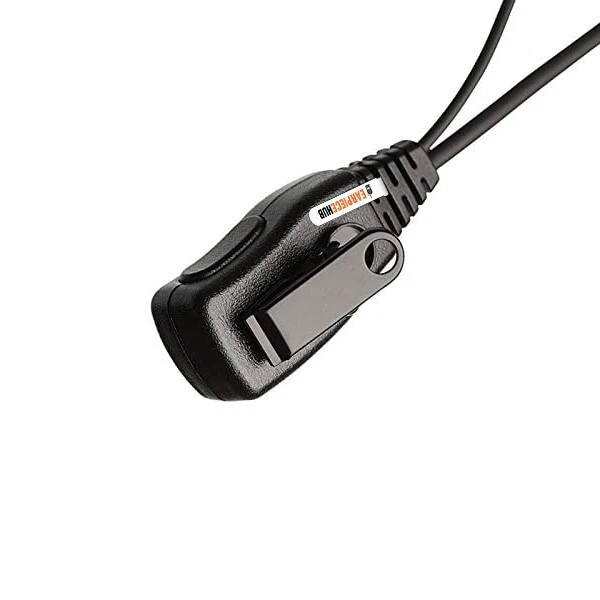 Motorola DP2400, DP2600, DP3441 D shape earpiece with PTT microphone - Image 3 of 4